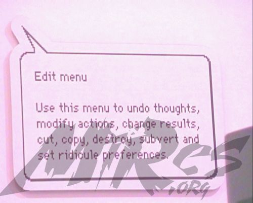 EDIT MENU